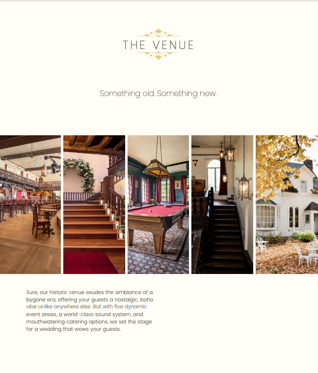 Brochure copywriting